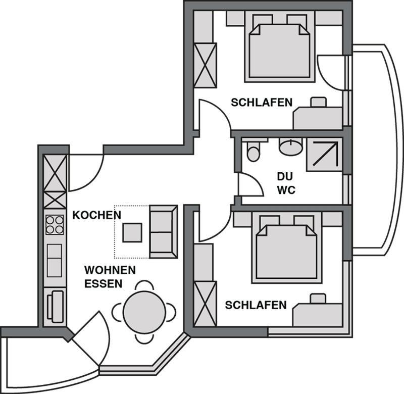 Apartmán Apart Bergkristall Serfaus Exteriér fotografie